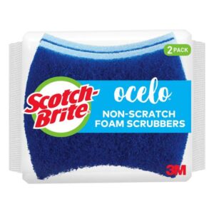 Ocelo
				Scotch-Brite ocelo Non-Scratch Foam Scrubber, NS2-UR-M, 8/2