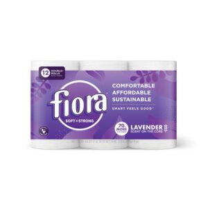 Fiora
				12 Pack Scented Soft and Strong Bath Tissue