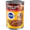 Pedigree
				22 oz Choice Cuts Beef Wet Dog Food
