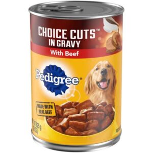 Pedigree
				22 oz Choice Cuts Beef Wet Dog Food