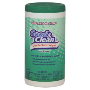 Good & Clean
				75 Count Good & Clean Disinfecting Wipes Fresh Scent