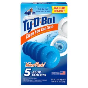 Ty-D-Bol
				5-Pack Blue Spruce Toilet Bowl Cleaner