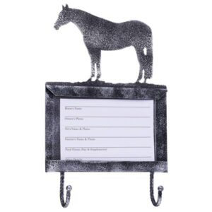JT International brand page
		Tough-1 Deluxe Stall Card Holder with Hooks