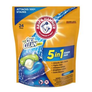 Arm & Hammer
				24-Count Plus OxiClean 5-in-1 Power Paks