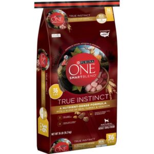 Purina One
				36 lb Smartblend True Instinct Dog Food