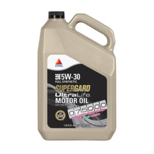 CITGO
				5 QT Supergard UltraLife Full Synthetic High Mileage 5W-30 Motor Oil