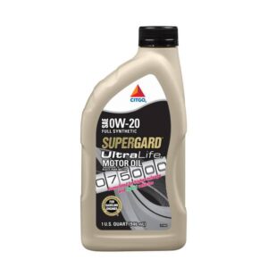 CITGO
				1 qt Supergard Ultralife 0W20 Full Synthetic Motor Oil