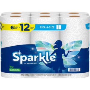 Sparkle
				6-Pack Pick-A-Size Paper Towels