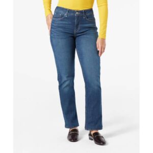Signature by Levi Strauss & Co.  
		Women's Totally Shaping Straight Fit Jeans