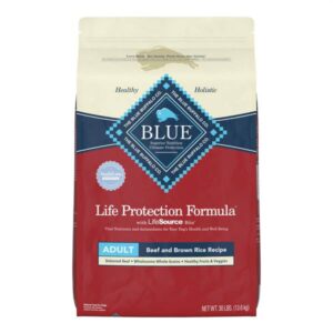 Blue Buffalo Life Protection
				30 lb Life Protection Beef and Brown Rice Natural Adult Dry Dog Food
