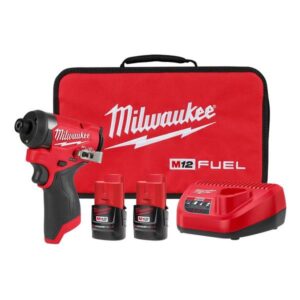 Milwaukee
				M12 FUEL 1/4" Hex Impact Driver Kit