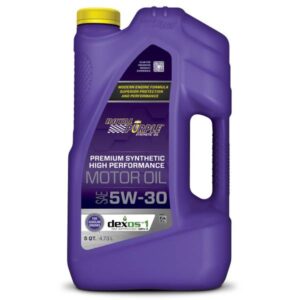 Royal Purple
				5 Quart 5W30 High Performance Synthetic Motor Oil