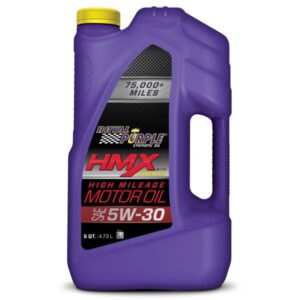 Royal Purple
				5 Quart 5W30 HMX High Mileage Synthetic Motor Oil