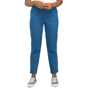Alfred Dunner  
		Women's Classics Super Stretch Mid- Rise Short Length Pants