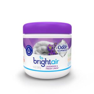 Bright Air
				14 oz Lavender and Fresh Linen Super Odor Eliminator