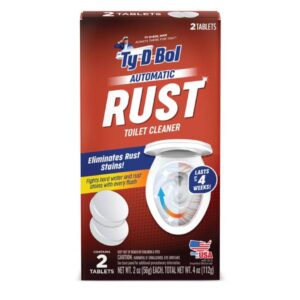 Ty-D-Bol
				2-Pack Rust Remover Toilet Cleaner Tablets