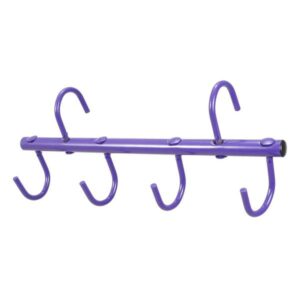 Tough-1 brand page
		Purple Portable 4-Hook Tack Rack