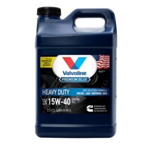 Valvoline
				2.5 Gallon 15W-40 Premium Blue Heavy Duty Diesel Engine Oil