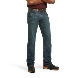 ARIAT  
		Men's Rebar M5 Straight Durastretch Edge Straight Leg Work Jeans
