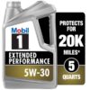 Mobil 1
				5 Quart Extended Performance 5W-30 Full Synthetic Motor Oil