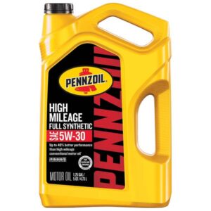 Pennzoil
				5 Quart Full Synthetic High Mileage 5W-30 Motor Oil