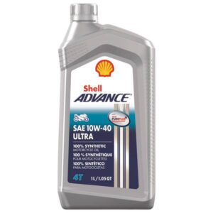 Shell
				1 Quart Advance 4T Ultra 10W-40 Motorcycle Oil