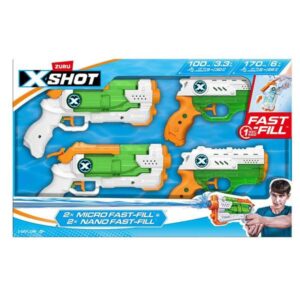 X-Shot
				Fast-Fill Double Micro Double Nano Pack
