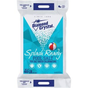 Diamond Crystal
				40 lb Splash Ready Pool Salt