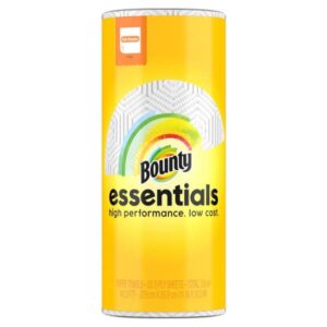Bounty
				1 Single Plus Roll Essentials Full Sheet Paper Towels