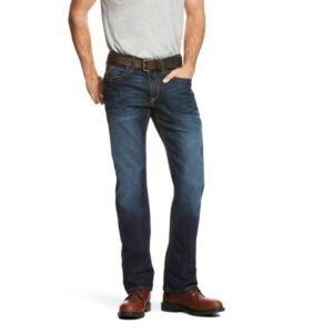 ARIAT  
		Men's Rebar M4 Relaxed Durastretch Edge Boot Cut Jeans
