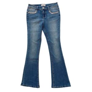 Squeeze Girls  
		Girl's Sequin Detail Flare Jeans