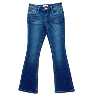 Squeeze Girls  
		Girl's Embroidered Pocket Flare Jeans