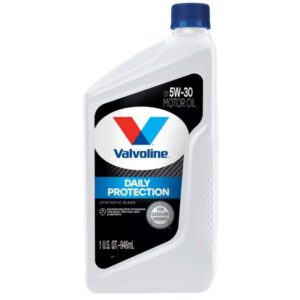 Valvoline
				1 Quart Daily Protection SAE 5W-30 Synthetic Blend Motor Oil
