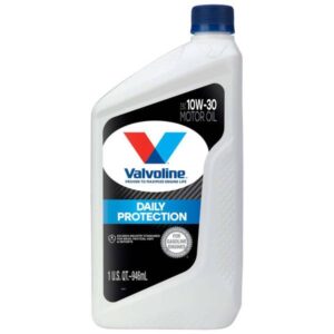 Valvoline
				1 Quart Daily Protection SAE 10W-30 Synthetic Blend Motor Oil