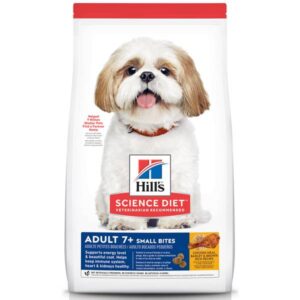 Hill's Science Diet
				Adult 7+ Small Bites Chicken Meal Rice & Barley Recipe Dry Dog Food
