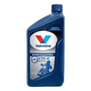 Valvoline
				1 Quart 4-Stroke Motorcycle SAE 10W-40 Motor Oil