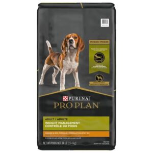 Purina Pro Plan
				34 lb Focus Weight Management Formula Adult Dog Food
