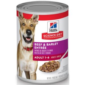 Hill's Science Diet
				Beef & Barley Entree Canned Dog Food, 13 oz