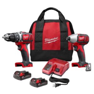 Milwaukee
				M18 Cordless LITHIUM-ION 2-Tool Combo Kit