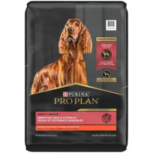 Purina Pro Plan
				30 lb Focus Sensitive Skin & Stomach Salmon & Rice Formula Adult Dog Food