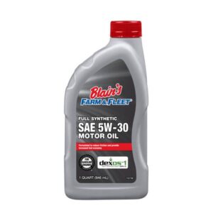 Blain's Farm & Fleet
				1 Quart 5W-30 Full Synthetic Motor Oil