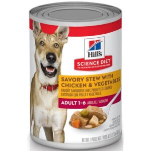 Hill's Science Diet
				Savory Stew with Chicken & Vegetables Canned Dog Food, 12.8 oz