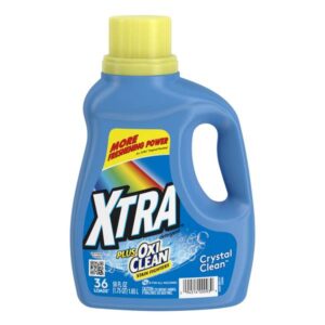 XTRA
				56 Fl oz Plus OxiClean Crystal Clean Liquid Laundry Detergent