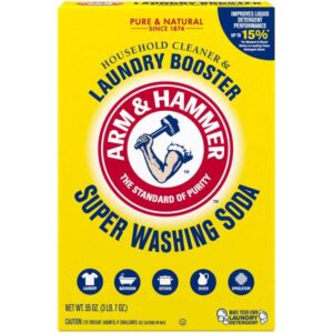 Arm & Hammer
				55 oz Super Washing Soda Detergent Booster & Household Cleaner