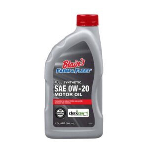 Blain's Farm & Fleet
				1 Quart 0W-20 Full Synthetic Motor Oil