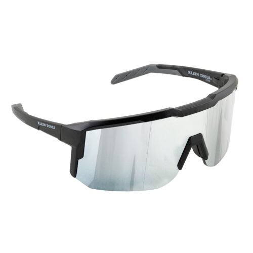 Klein Tools 03003 Polarized Blade Safety Glasses, Silver Lens