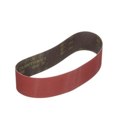 3M Cubitron II Cloth Belt 984F, 36+ YF-weight, 10 in x 160 in,Film-lok