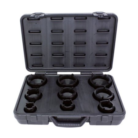 Jeu de douilles à ergots pour écrous de moyeux, 9pcs  - KS TOOLS - 450.5000