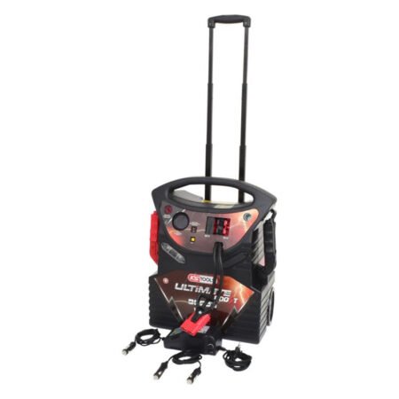 Booster à batterie 12V/24V PL à trolley - 6200A/3100A  - KS TOOLS - 550.1825