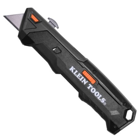 Klein Tools 44308 Auto-Loading Retractable Utility Knife with Dual-Sided Blade Magazine